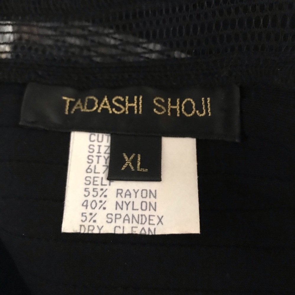Beautiful Tadashi Shoji black dress XL